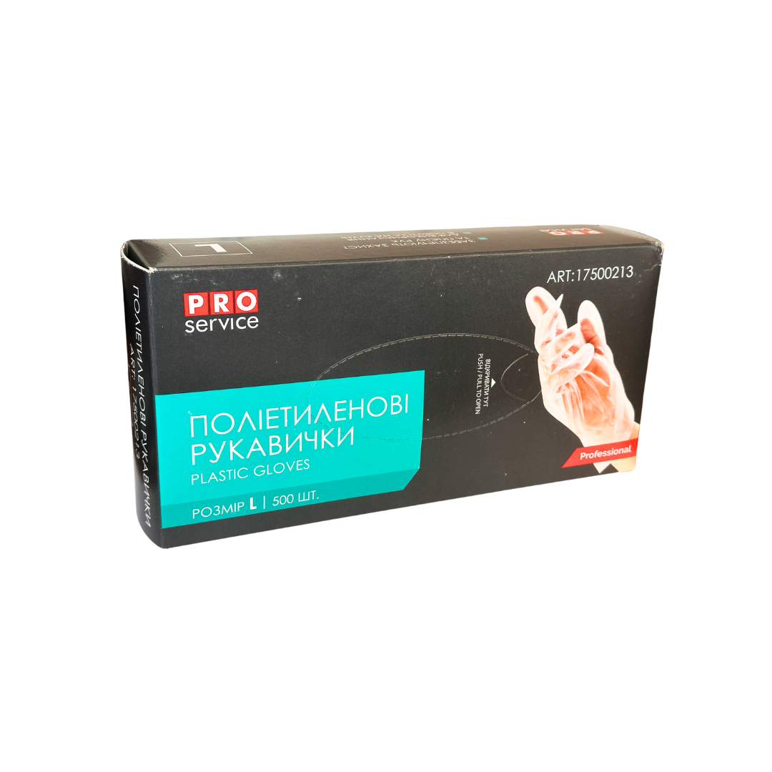 Manusi unica folosinta transparente, 500 buc/set